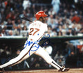 AUTOGRAPHED LONNIE SMITH 8X10 photo  Philadelphia Phillies