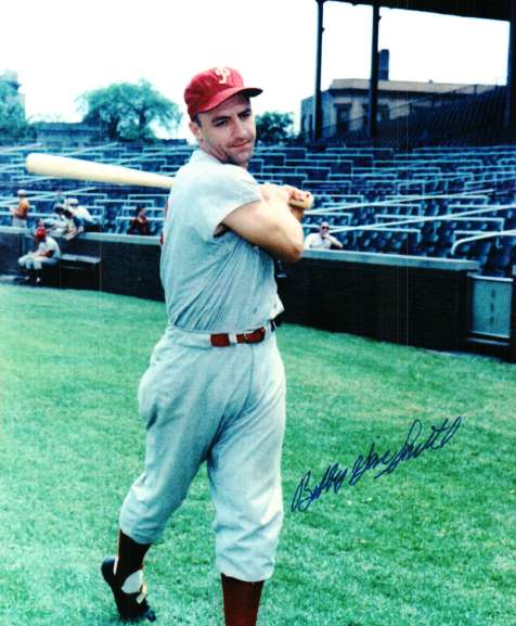 AUTOGRAPHED BOBBY GENE SMITH 8x10 Philadelphia Phillies Photo