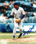 AUTOGRAPHED JOSE SANTIAGO JR photo KC Royals