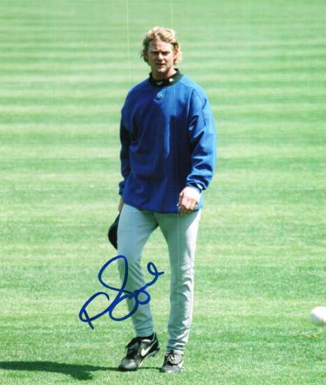 AUTOGRAPHED KYLE SNYDER photo KC Royals