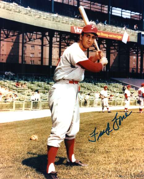 AUTOGRAPHED FRANK TORRE 8X10 Philadelphia Phillies Photo