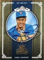 Autographed DARRYL STRAWBERRY 2005 Donruss Diamond King
