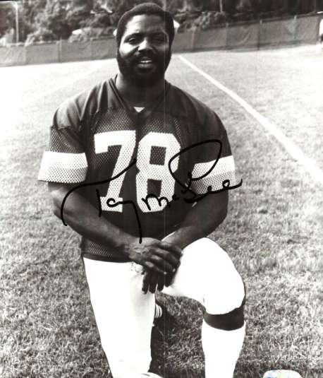 Autographed TONY MCGEE photo Washington Redskins