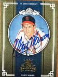 Autographed MARTY MARION 2005 Donruss Diamond King