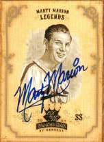 Autographed MARTY MARION 2004 Donruss Diamond King