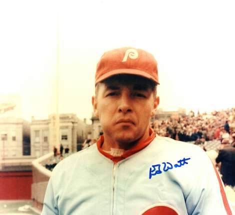 AUTOGRAPHED ED WATT photo  Philadelphia Phillies