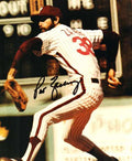 AUTOGRAPHED PAT ZACHRY photo  Philadelphia Phillies