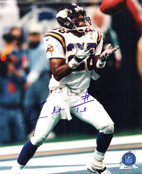 Autographed ROBERT TATE  photo - Minnesota Vikings