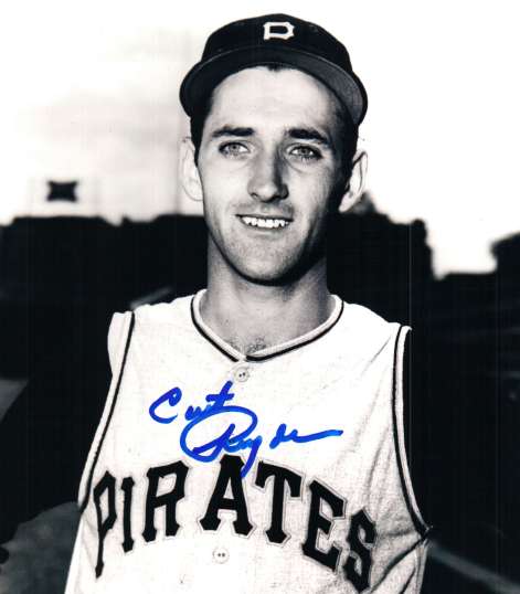 Autographed CURT RAYDON Photo - Pittsburgh Pirates
