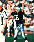 Autographed JEFF JAEGER Oakland Raiders photo