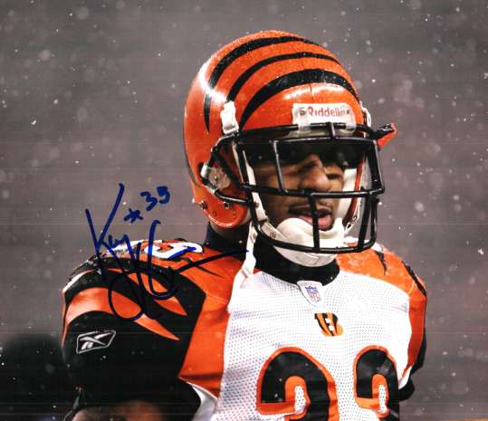 Autographed KENNY WATSON 8X10 Photo - Cincinnati Bengals