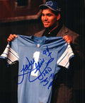 Autographed LUTHER ELLISS 8X10 DETROIT LIONS photo