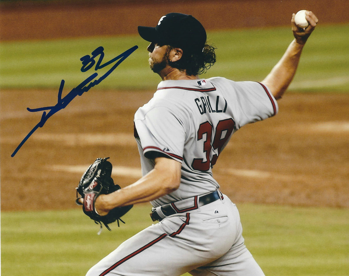AUTOGRAPHED JASON GRILLI 8X10 Atlanta Braves photo