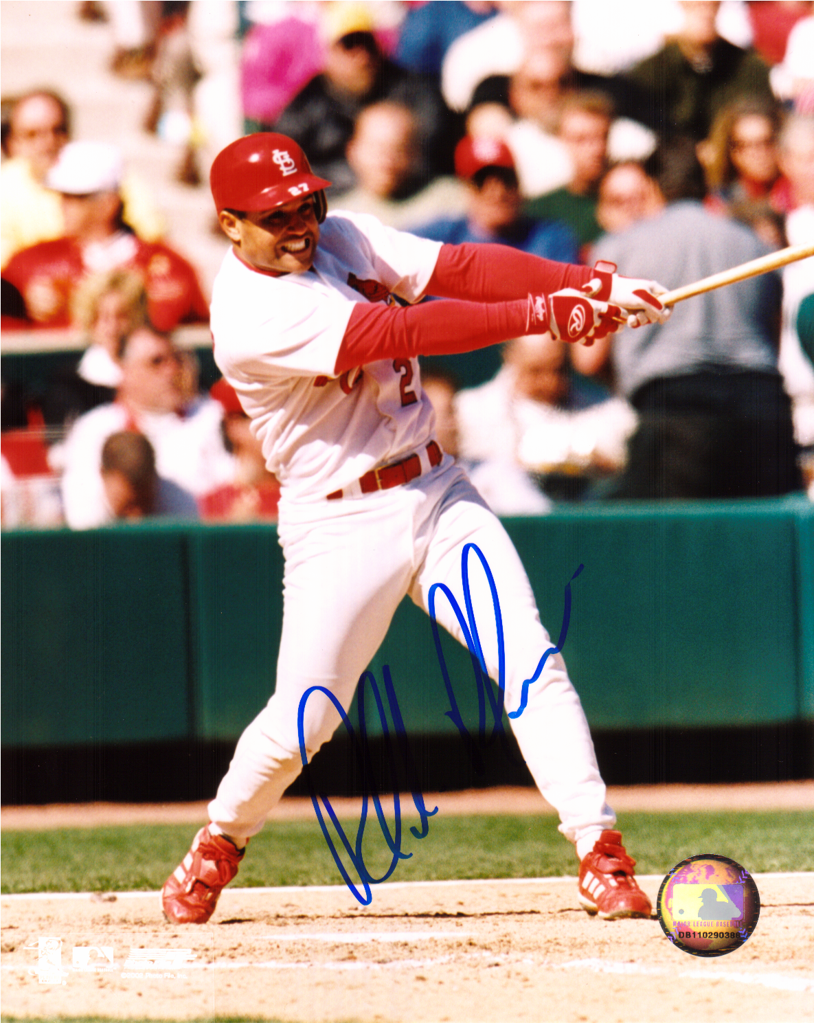AUTOGRAPHED PLACIDO POLANCO 8x10 St. Louis Cardinals Photo