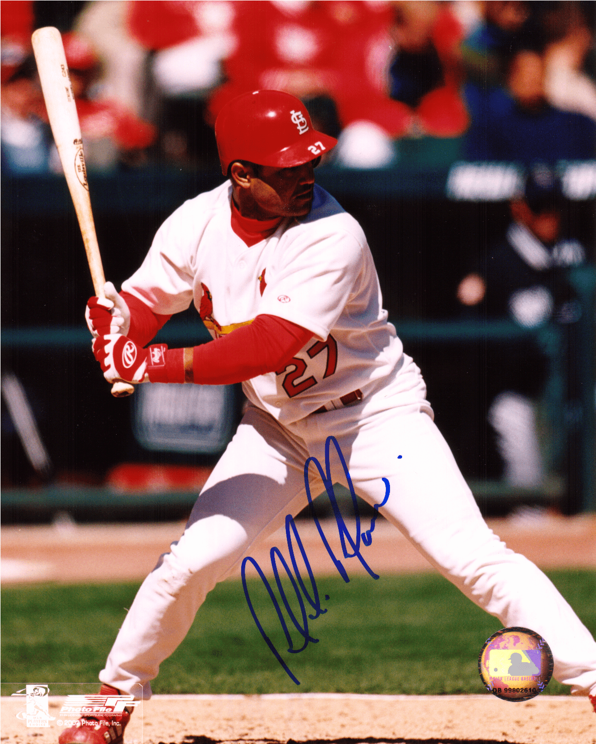 AUTOGRAPHED SIGNED photo PLACIDO POLANCO #2 Cardinals