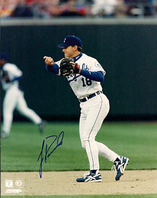 AUTOGRAPHED JOE RANDA 8X10 Kansas City Royals Photo