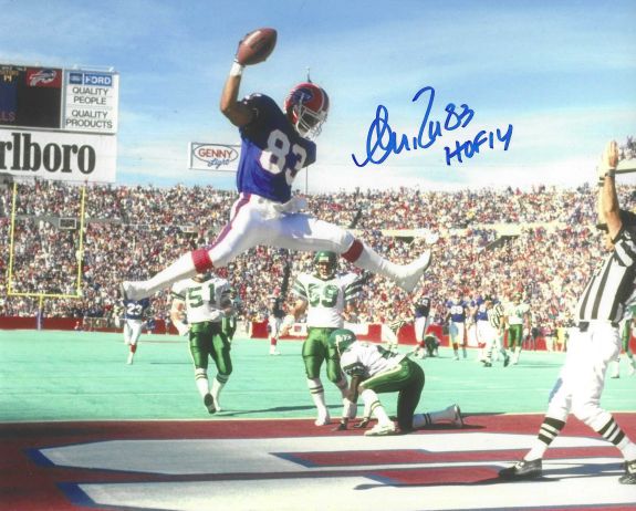 Autographed Andre Reed "HOF 14" Buffalo Bills 8x10 Photo with MLA COA