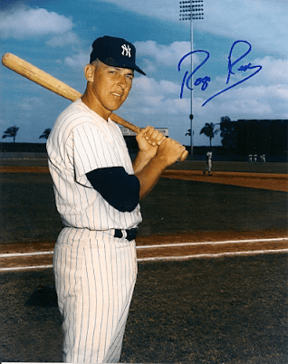AUTOGRAPHED ROGER REPOZ 8x10 New York Yankees Photo