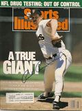 Autographed RICK REUSCHEL Sports Illustrated