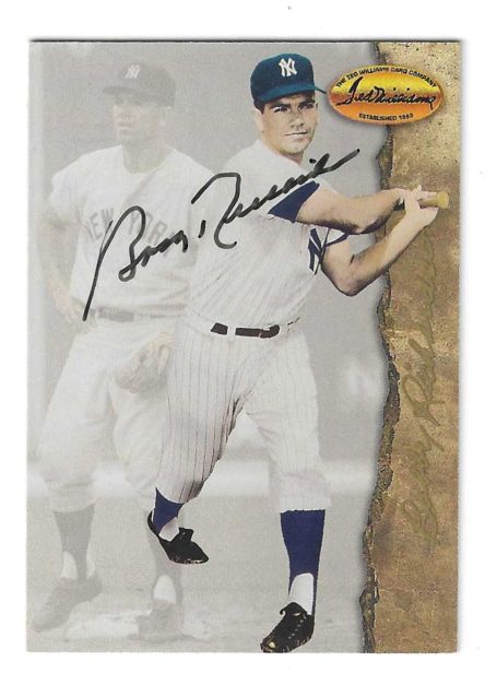 Autographed BOBBY RICHARDSON New York Yankees 1994 Ted Williams Card Company Card