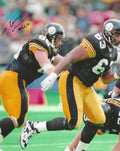 Autographed TOM NEWBERRY 8X10 Pittsburgh Steelers Photo