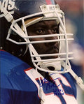 Autographed WILLIAM ROBERTS 8X10 New York Giants photo