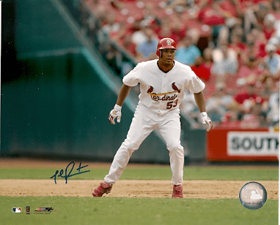 AUTOGRAPHED JOHN RODRIGUEZ 8x10 St. Louis Cardinals photo