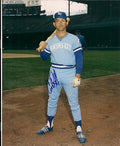 AUTOGRAPHED SIGNED photo COOKIE ROJAS  KC Royals