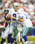 Autographed TONY ROMO 8x10 Dallas Cowboys Photo JSA