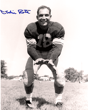 Autographed TOBIN ROTE 8X10 Green Bay Packers Photo