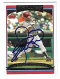 Autographed AARON ROWAND Philadelphia Phillies 2006 Topps Card