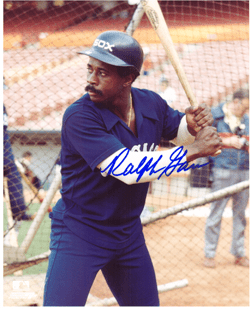 AUTOGRAPHED  photo RALPH GARR #2 Chicago White Sox