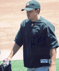AUTOGRAPHED SIGNED photo RON FLORES Oakland A's