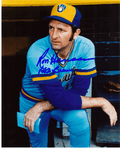 AUTOGRAPHED RON HANSEN 8x10 Milwaukee Brewers Photo