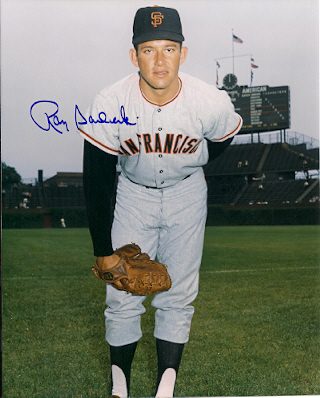 AUTOGRAPHED  RAY SADECKI 8x10 San Francisco Giants Photo