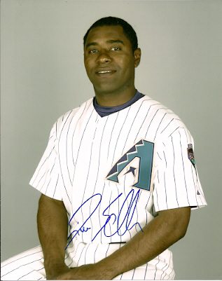 Autographed DONNIE SADLER Arizona Diamondbacks Photo