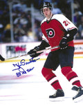 Autographed KJELL SAMUELSSON "88 All Star" 8X10 Philadelphia Flyers Photo