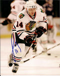 Autographed SERGEI SAMSANOV Photo - Chicago  Blackhawks