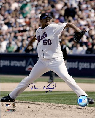 AUTOGRAPHED DUANER SANCHEZ 8x10 New York Mets photo