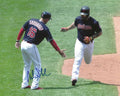 AUTOGRAPHED MIKE SARBAUGH 8x10 Cleveland Indians Photo