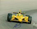 Auotgraphed TOMAS SCHECKTER - FORMULA ONE RACING  Photo