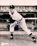 AUTOGRAPHED  photo HERB SCORE  Chicago White Sox