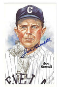 Autographed JOE SEWELL Cleveland Indians Perez-Steele Post Card
