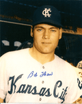 AUTOGRAPHED  photo BOB SHAW Kansas City A's