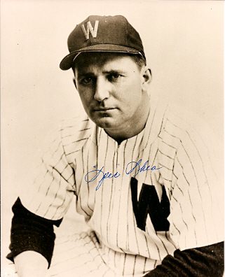 AUTOGRAPHED photo SPEC SHEA Washington Senators