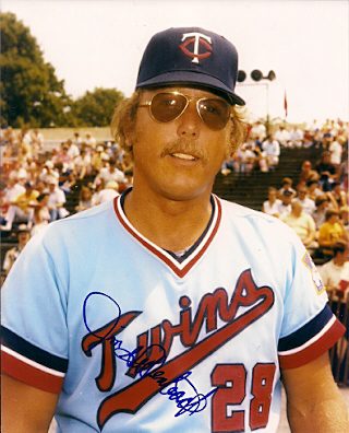 AUTOGRAPHED JIM SHELLENBACK -  Minnesota Twins photo