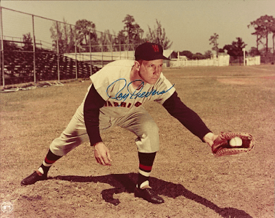 AUTOGRAPHED photo ROY SIEVERS Washington Senators