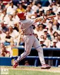 AUTOGRAPHED  photo MIKE SIMMS Texas Rangers