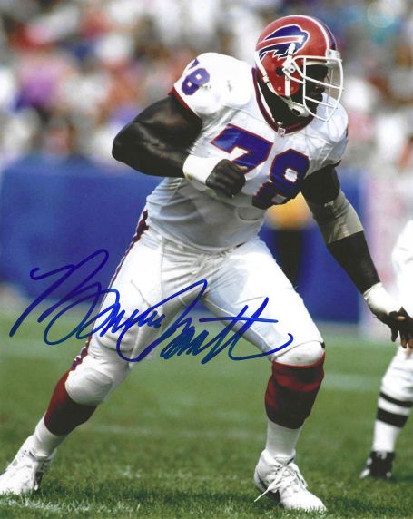 Autographed Bruce Smith Buffalo Bills 8x10 Photo with MLA COA