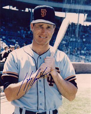 AUTOGRAPHED  HARRY SPILMAN 8x10 San Francisco Giants Photo